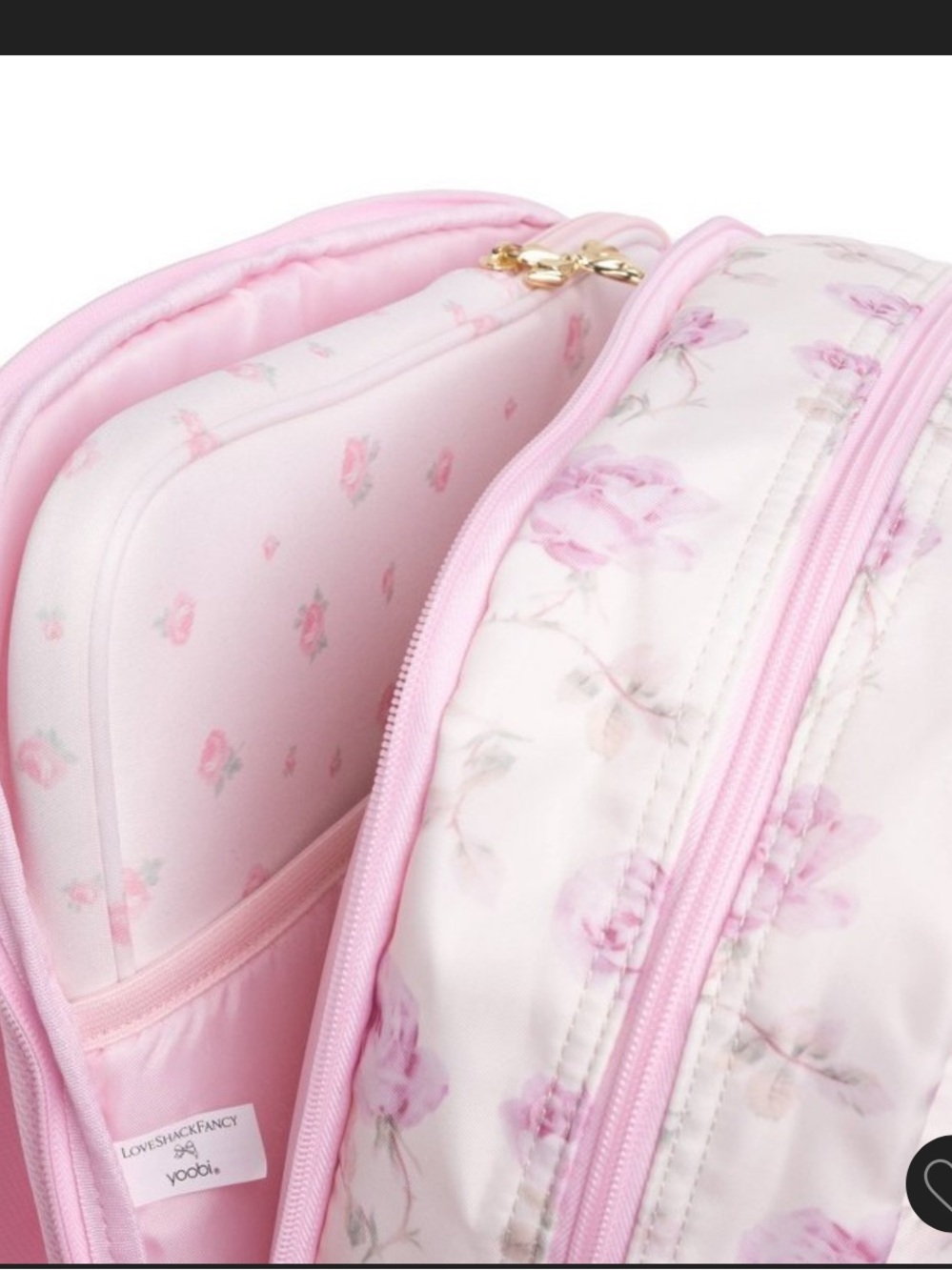 LoveShackFancy │ Yoobi Ribbon Rosa Backpack - Picture 5 of 6